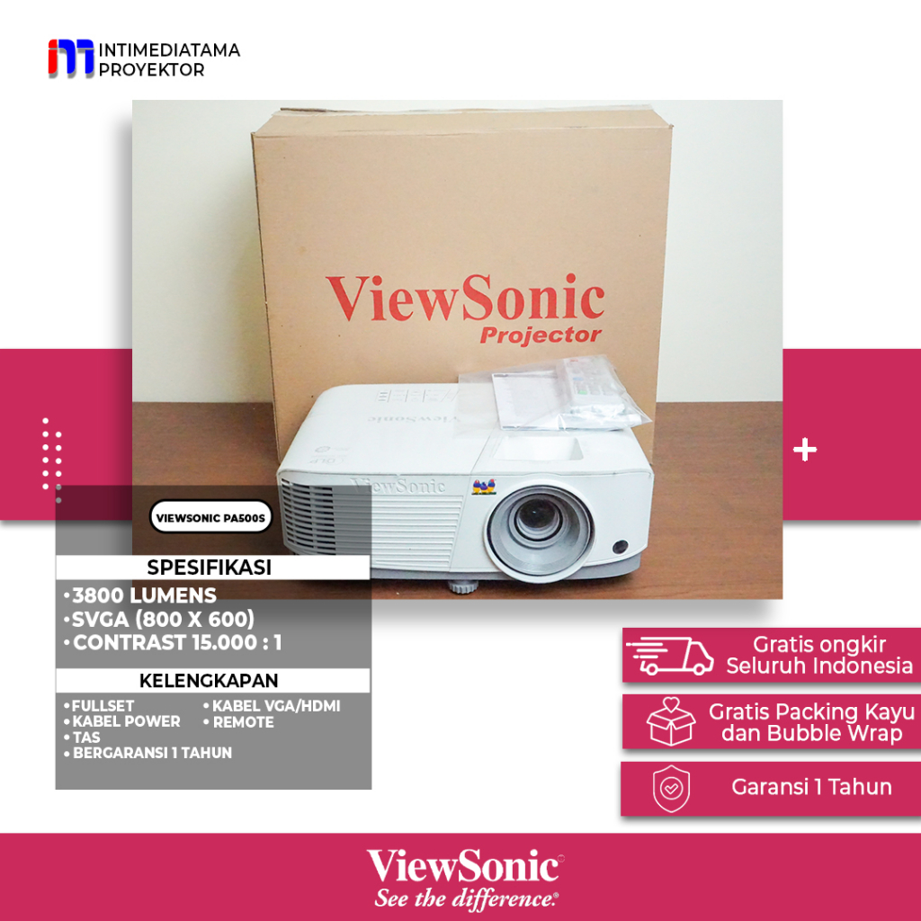 Proyektor ViewSonic PA500S