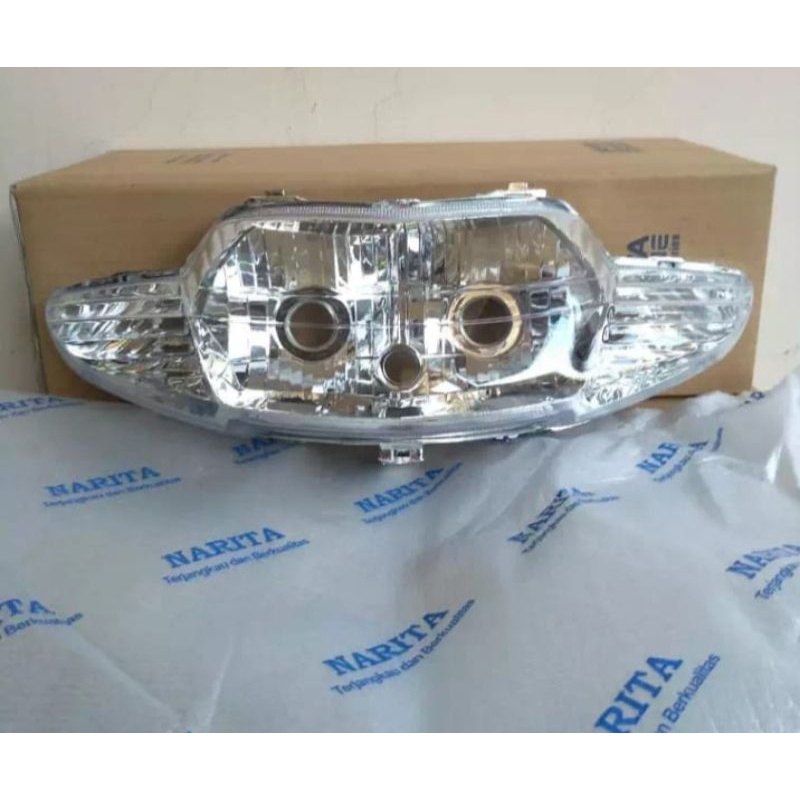 Reflektor Honda SUPRA FIT Lampu Depan Honda SUPRA FIT - MF VARIASI MOTOR