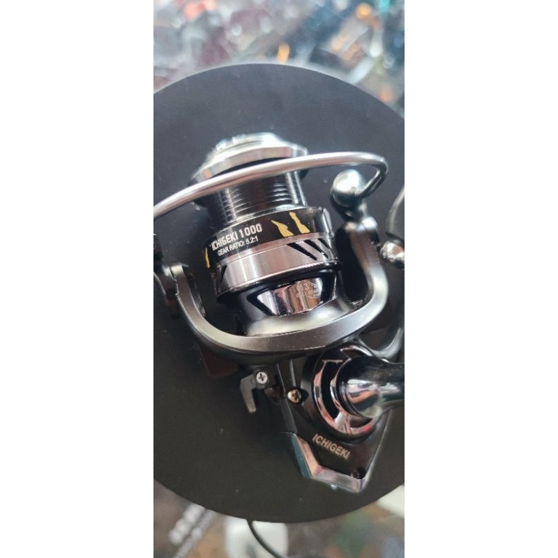 Reel pancing Ichigeki 1000 (system One way) spool dangkal untuk casting kolam