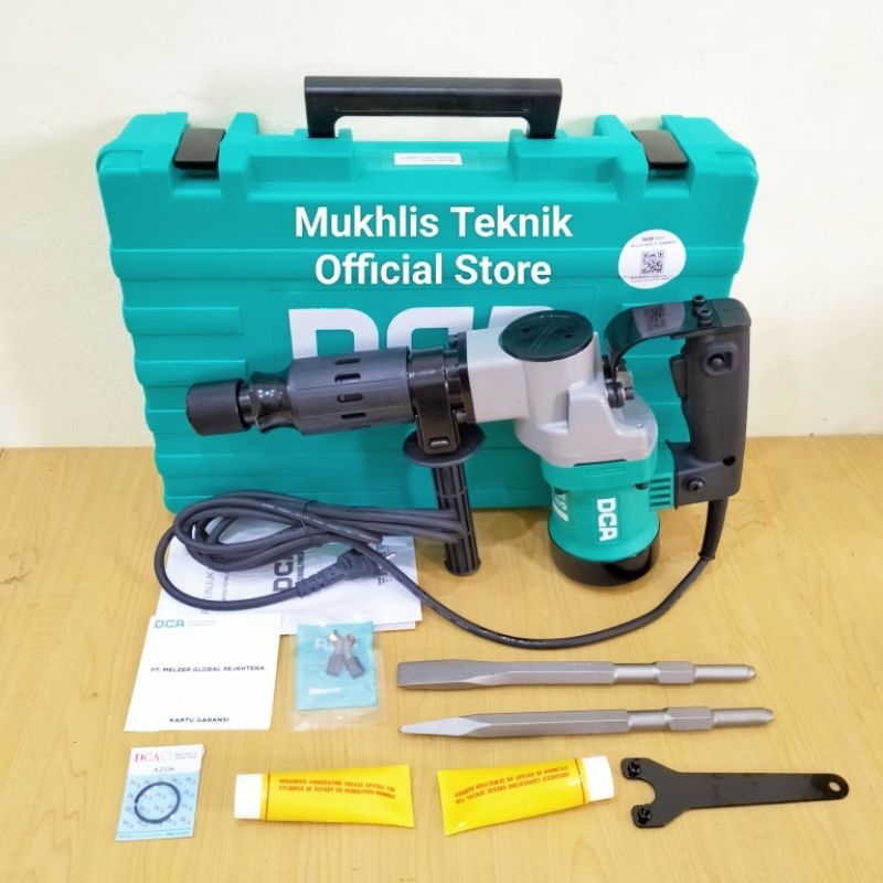 Mesin Bor Bobok Aspal Beton Tembok DCA AZG6 Demolution Hammer Drill DCA AZG6