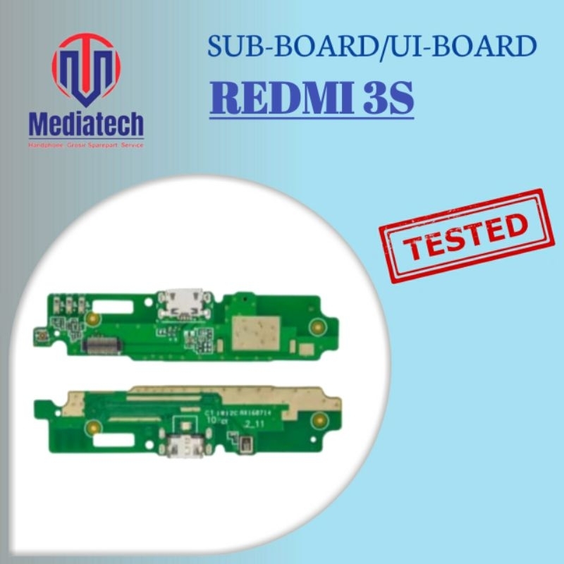 SUB-BOARD/PAPAN CAS REDMI 3S