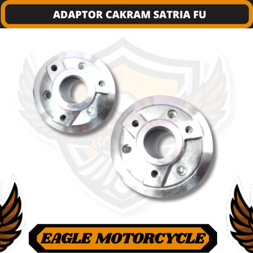 Adaptor Cakram Belakang Satria FU Plendes Cakram Satria FU Varian Tromol Kecil dan Tromol Besar