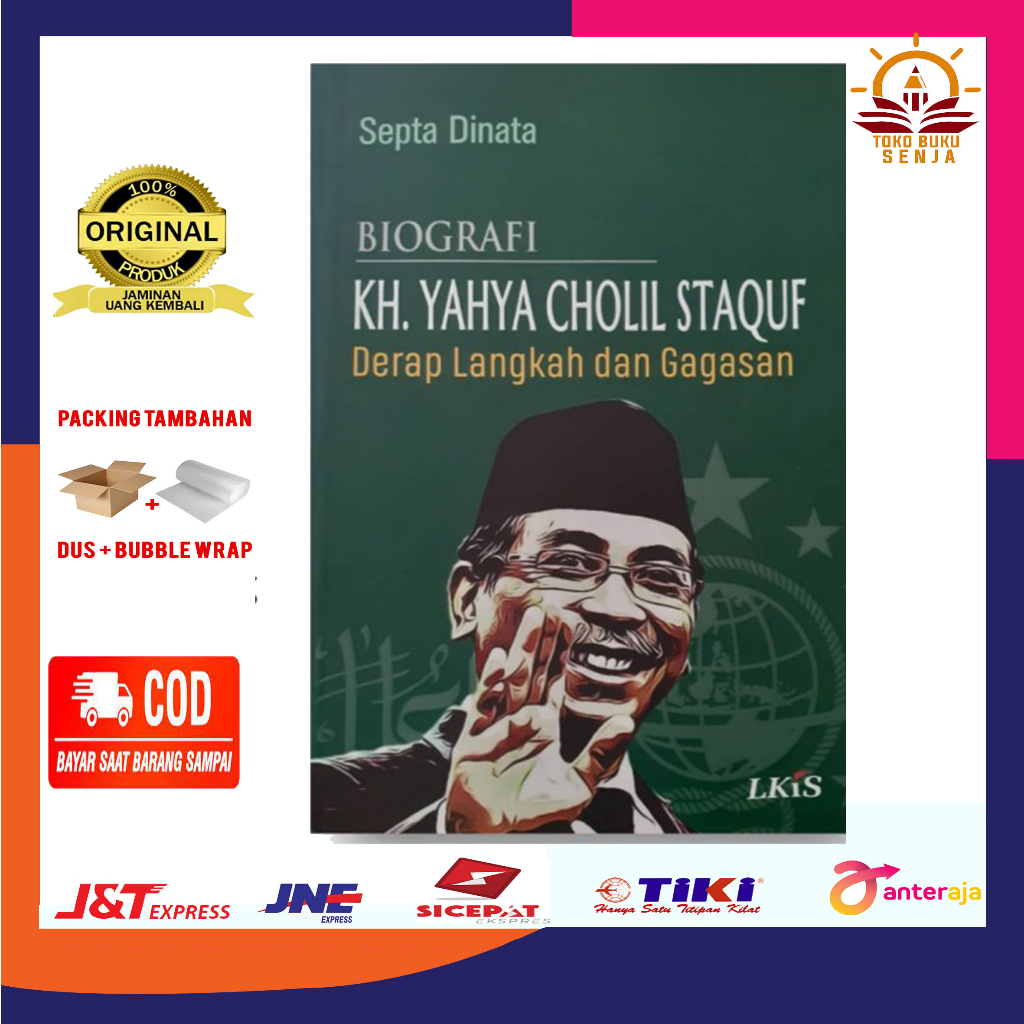 Buku Biografi KH. Yahya Cholil Staquf Derap Langkah dan Gagasan