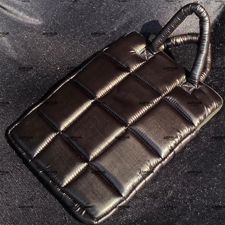 RK LAPTOP JINJING WITH HANDLE / TAS LAPTOP JINJING ( 15.6 inch ) - Tas Laptop Puffy Tas Laptop Pria