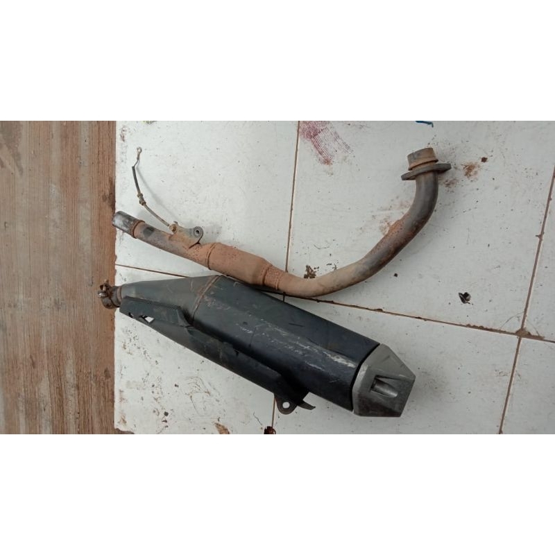 knalpot cbr 150r facelift knalpot Cbr k45a lokal Original Knalpot Standar Cbr k45a