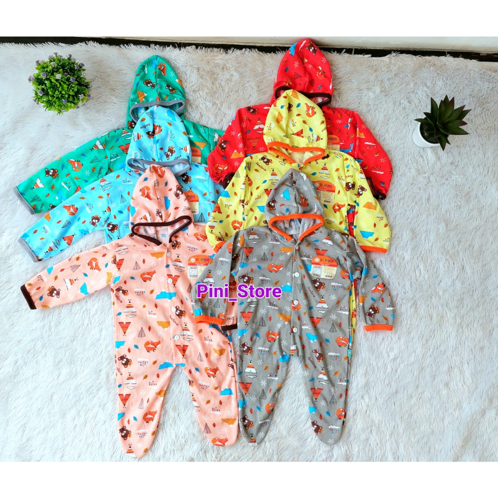 Jumper Baby Panjang SNI Merek SAFFENDA Bayi 0-6 Bulan