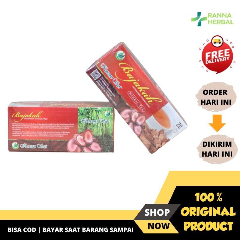 

[LEBIH MURAH] PAKET 10 box Teh Celup Bajakah Kencono Sari Teh herbal Akar Kayu Bajakah Asli Kalimantan