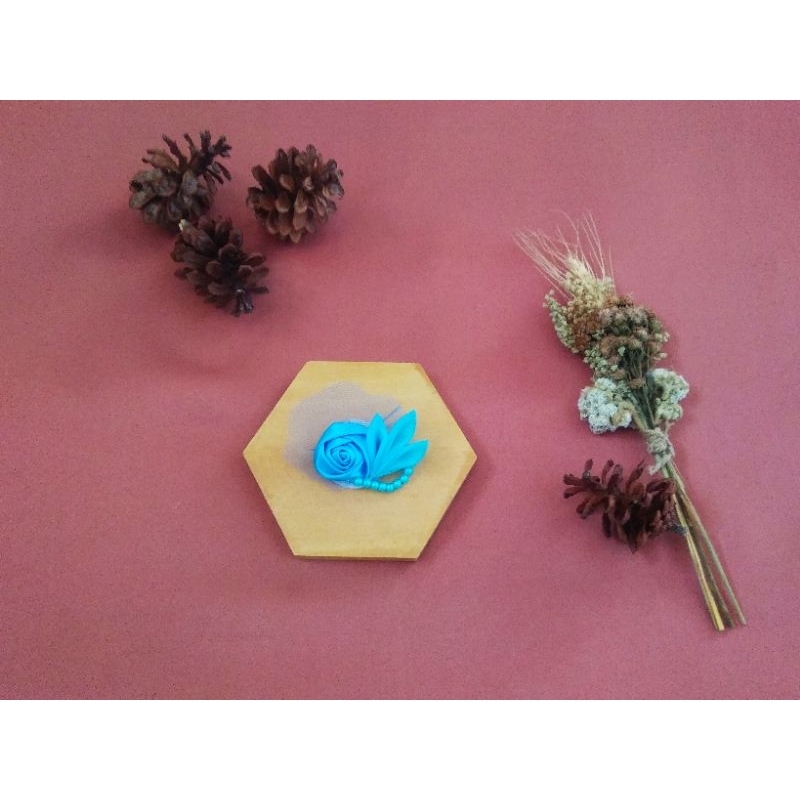 B009 Brooch Kain / Brooch Pita / Brooch Hijab / Bross / Kanzhashi / Handmade