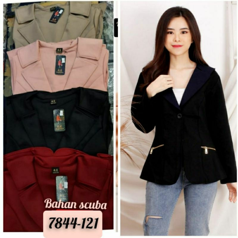 BLAZER WANITA FORMAL BODY PANJANG BLAZER WANITA BLAZER KANCING BLAZER KERJA