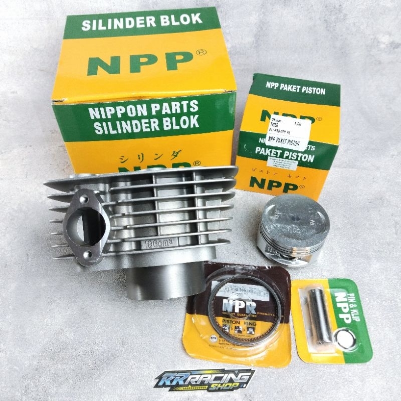 BLOK BORING TIGER NPP SET PISTON STD 50 100 150 200 250 300
