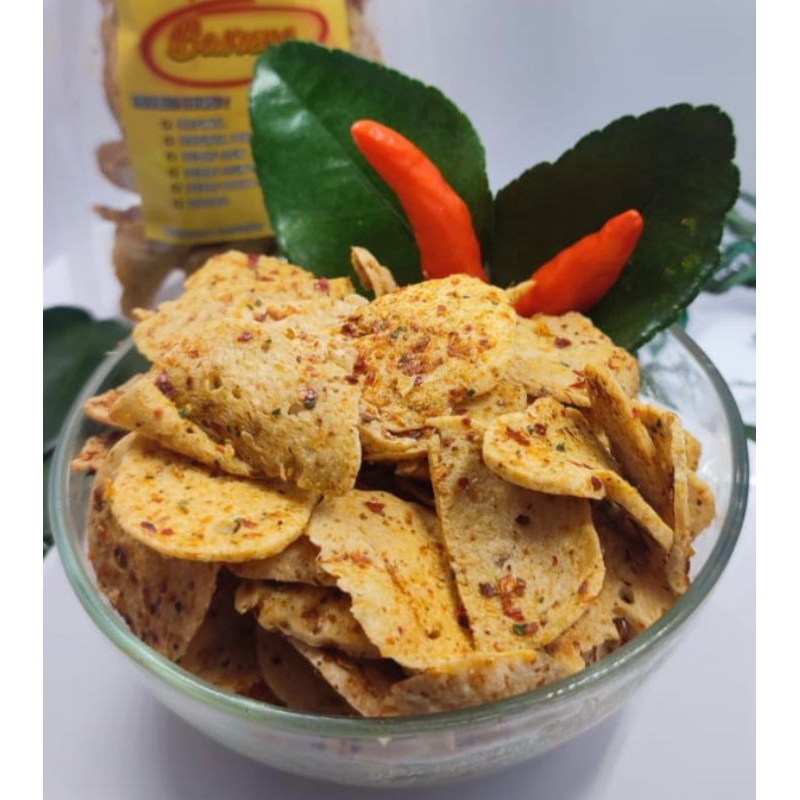

BASRENG SULTAN SEMARANG / pedas daun jeruk BUMBU MELIMPAH Basreng koin / basreng pedas daun jeruk / basreng pipih / BASRENG SEMRARANG HOME MADE