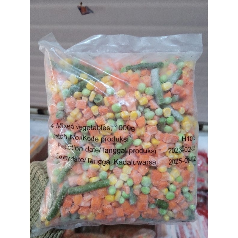 

mix vegetable 1kg