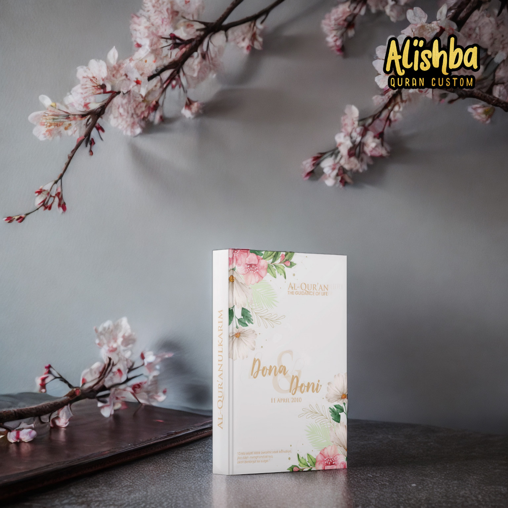 Al Quran Cover Custom a5 COVER TERBARU  wedding