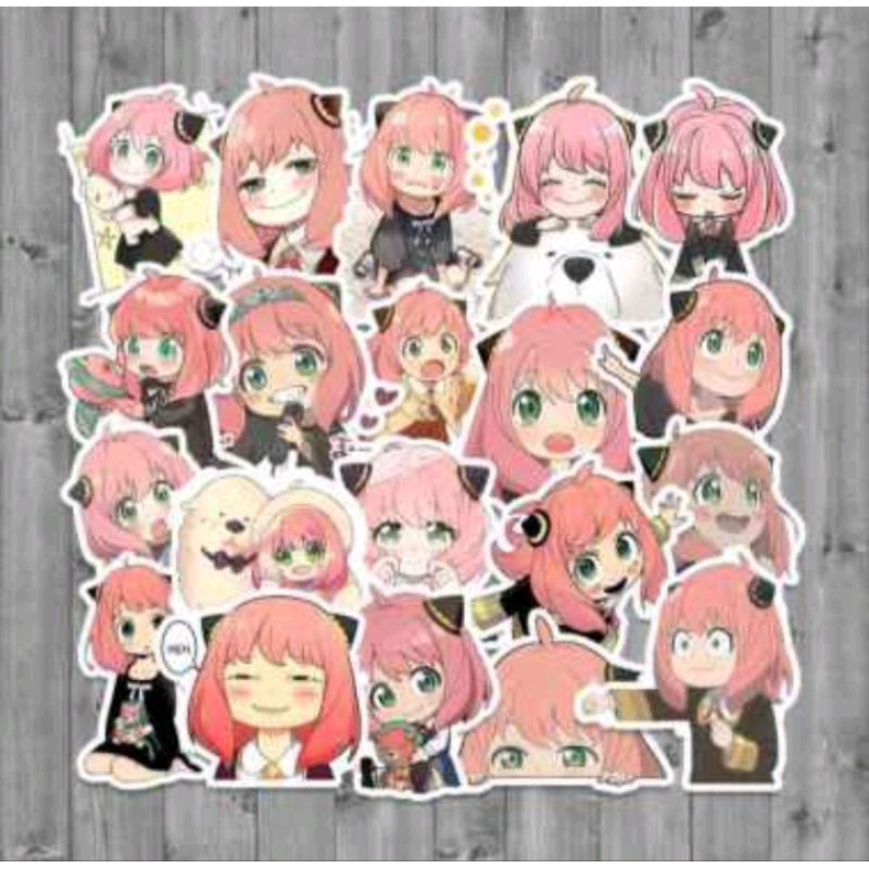 

Stiker Karakter Anime Anya