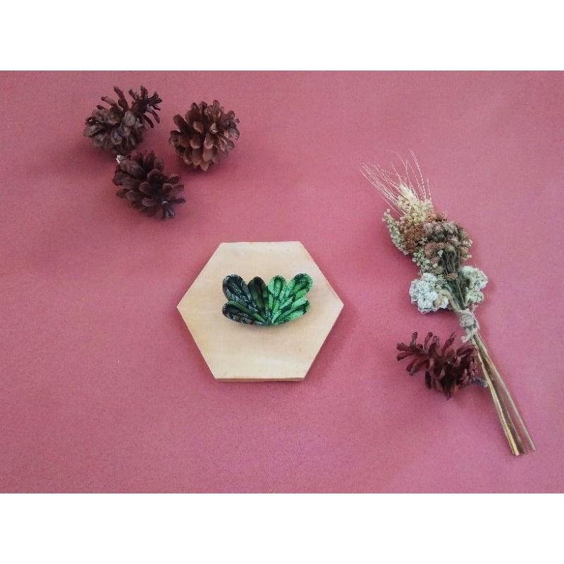 B014 Brooch Kain / Brooch Pita / Brooch Hijab / Bross / Kanzhashi / Handmade