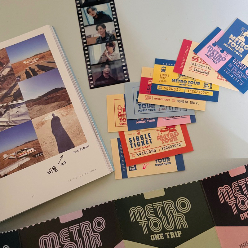 Young K – YOUNG ONE ITINERARY STOP 1 AND STOP 2 (UNSEALED)