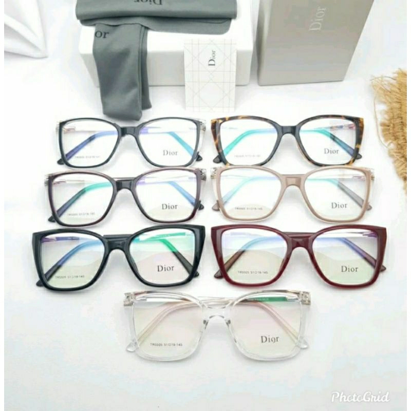 TERMURAH KACAMATA DIOR KODE IXORA LENSA PHOTOCROMIC BLUERAY BLUECROMIC