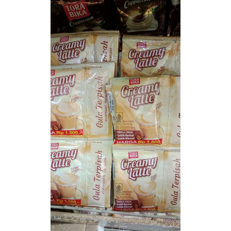 

creamy latte renceng