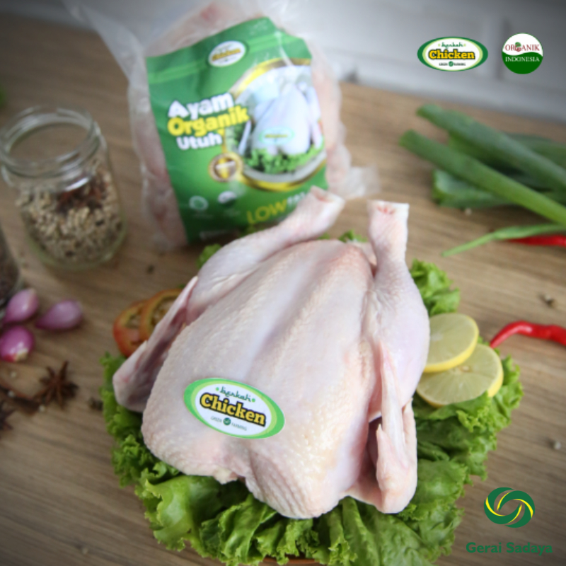

Daging Ayam Berkah Chicken Organik Ayam utuh Probiotik