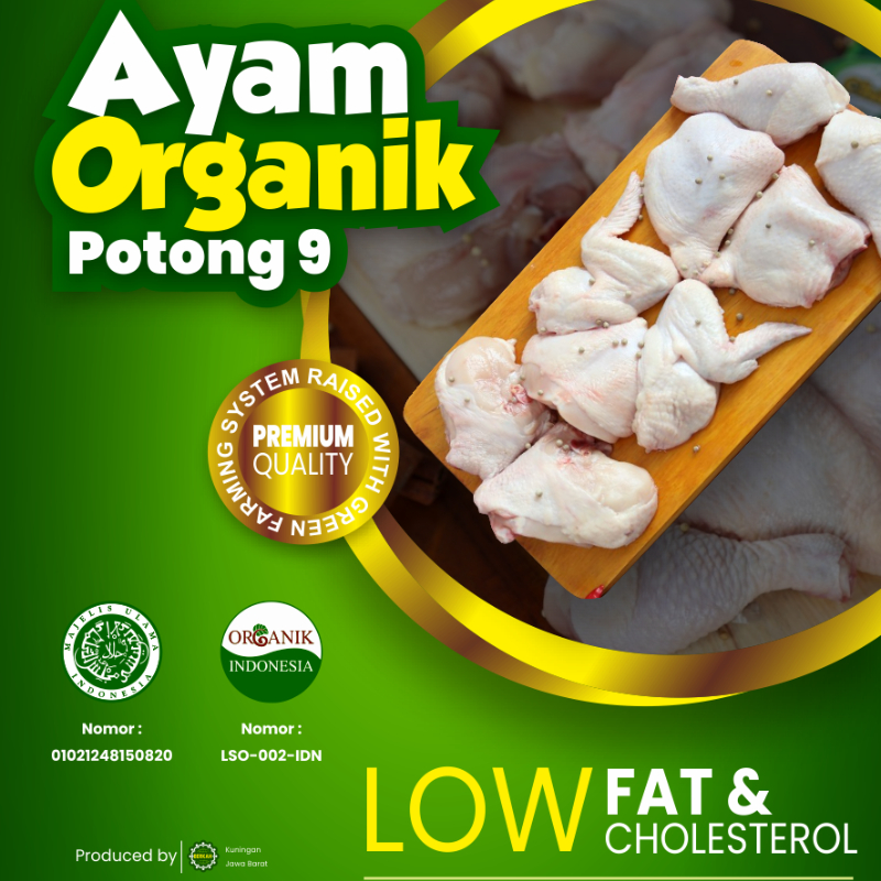 

Berkah Chicken Organik Ayam Potong 9 Probiotik Ayam Potong Bandung