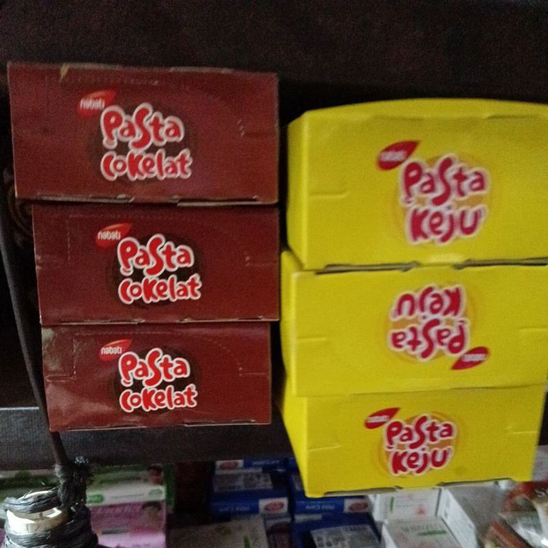 

Nabati pasta perbox isi 30 pcs