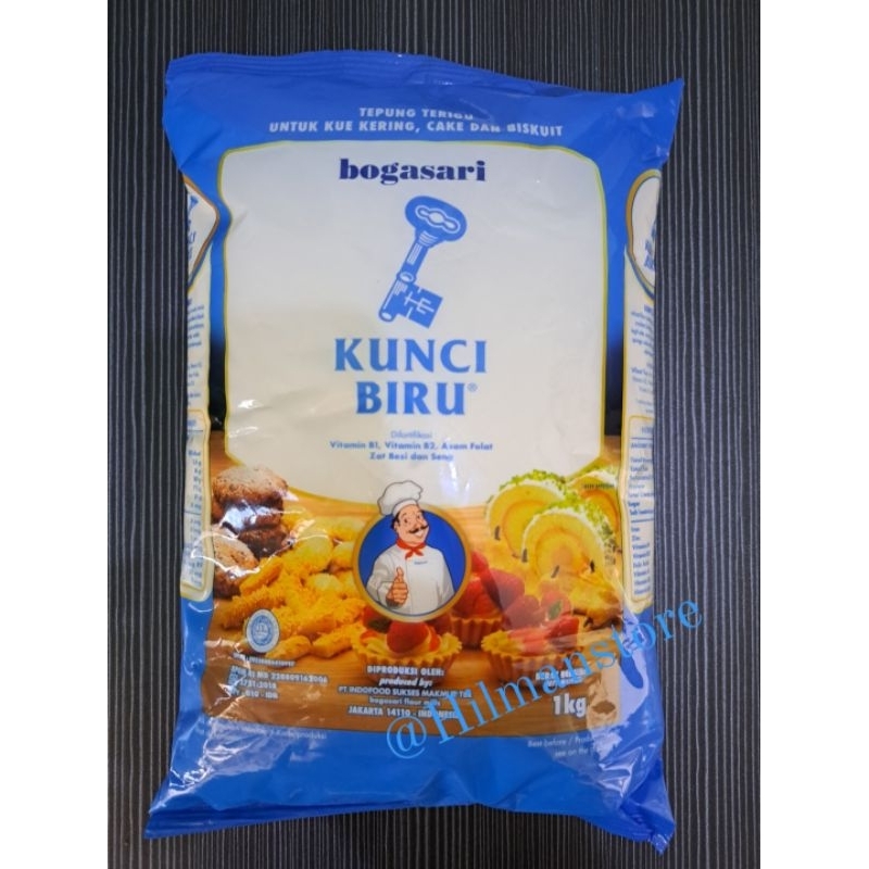 

Kunci Biru Bogasari kemasan 1Kg