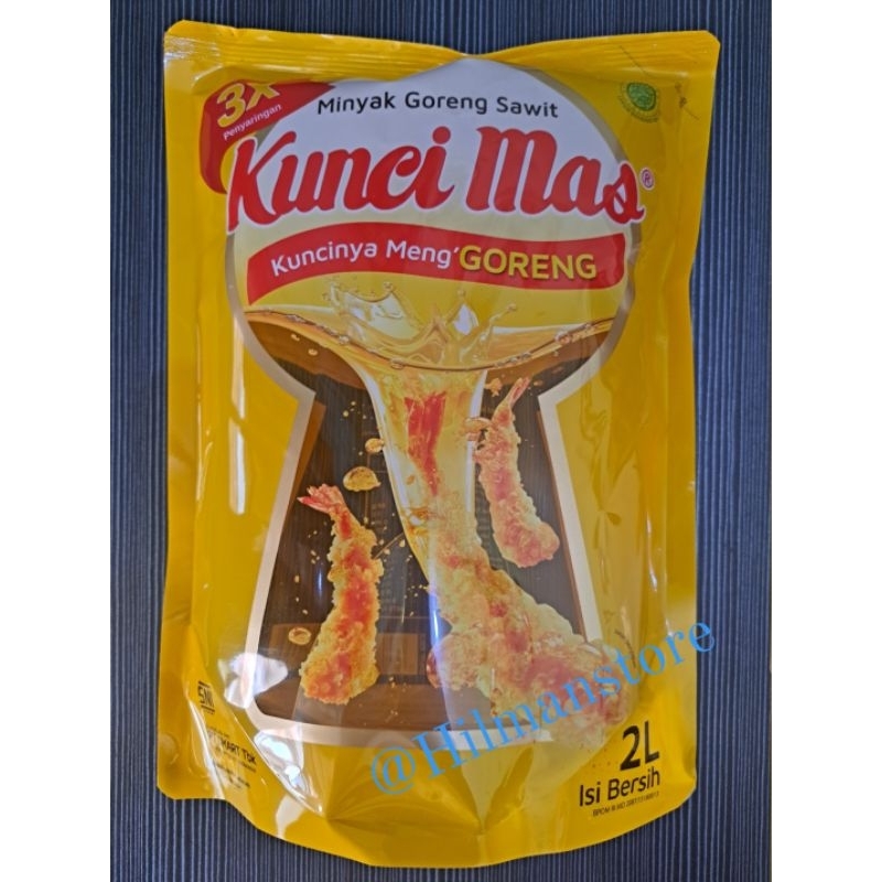 

KUNCI MAS Minyak Goreng Pouch - 2L