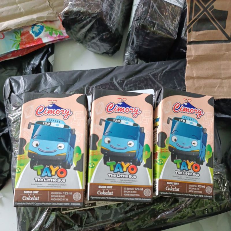 

UHT tayo rasa coklat isi 3