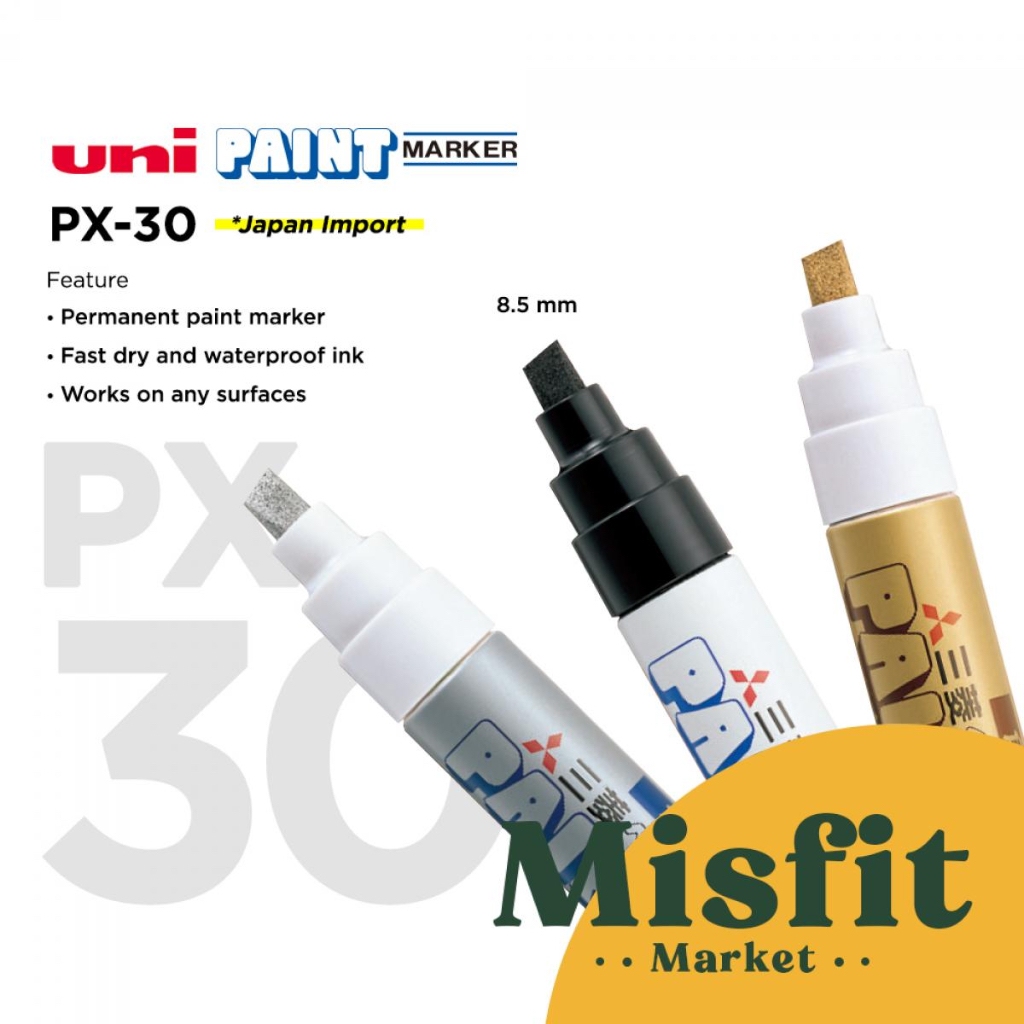 

UNI PAINT MARKER PX30 PX-30 Spidol Ban Cat