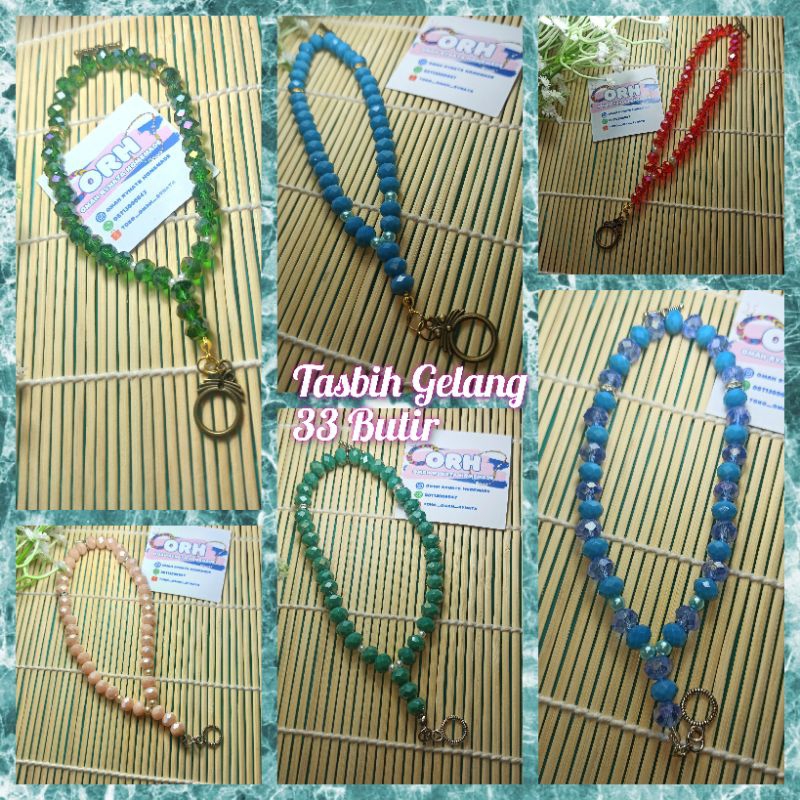 Tasbih Gelang/ Tasbih Batu / Tasbih Ceko /Gelang Batu Alam