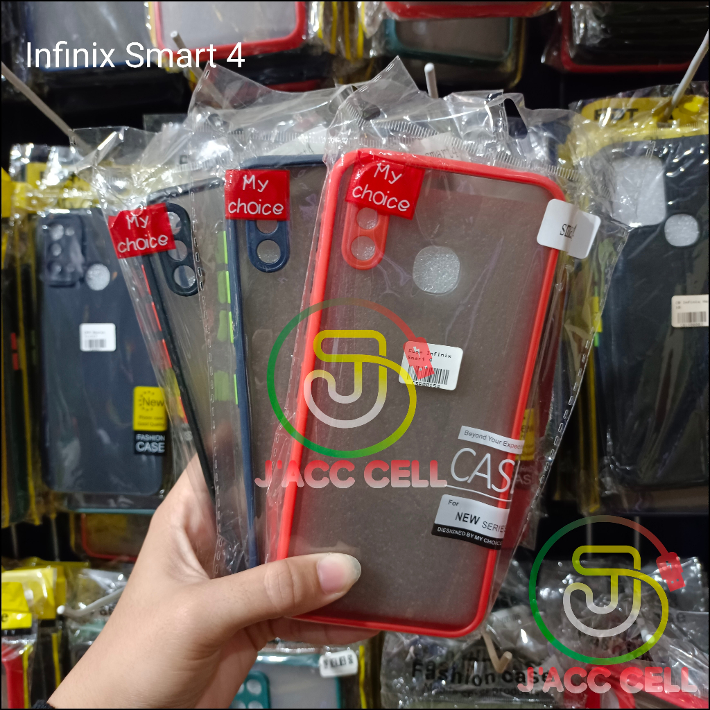 Mychoice Case Dove Matte Aero Infinix Smart 4,Smart 5,Smart HD