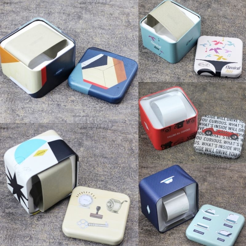 Box kotak jam tangan box jam tangan FSL kita kaleng jam tangan box kaleng FSL