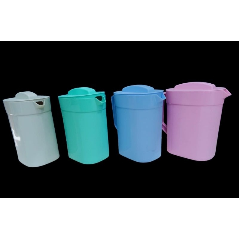 TEKO AIR PLASTIK OVAL MONAS / WATER JUG PLASTIK WARNA