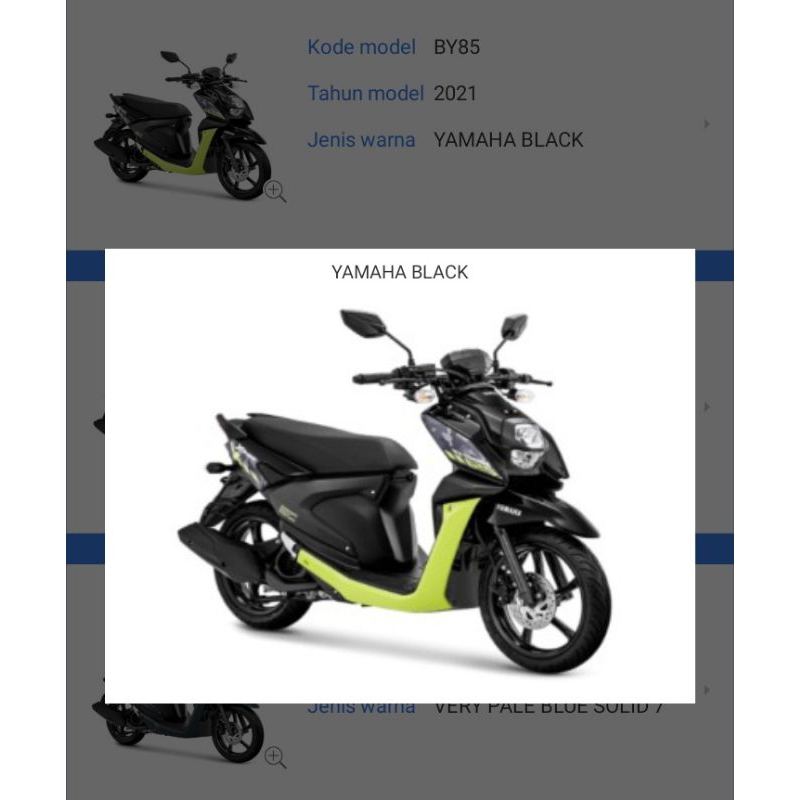 REQUEST X RIDE XRIDE 125 ORIGINAL YGP
