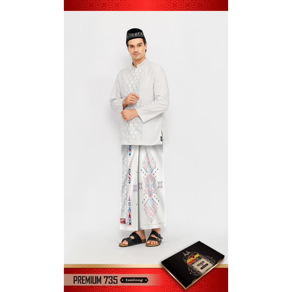 Grosir 10pcs Sarung ATLAS Premium 735 KMB