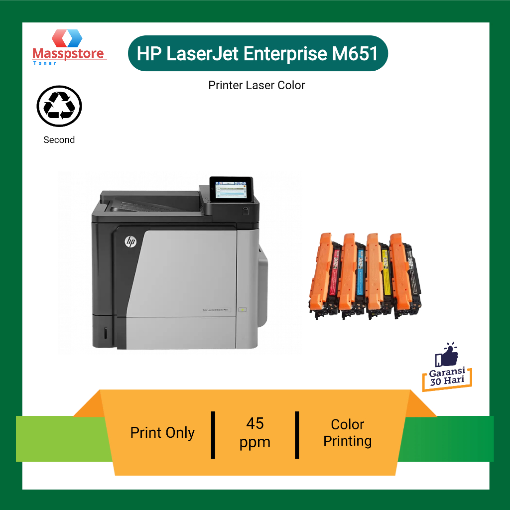 Printer Hp Color LaserJet Enterprise M651 | Printer Laser Warna