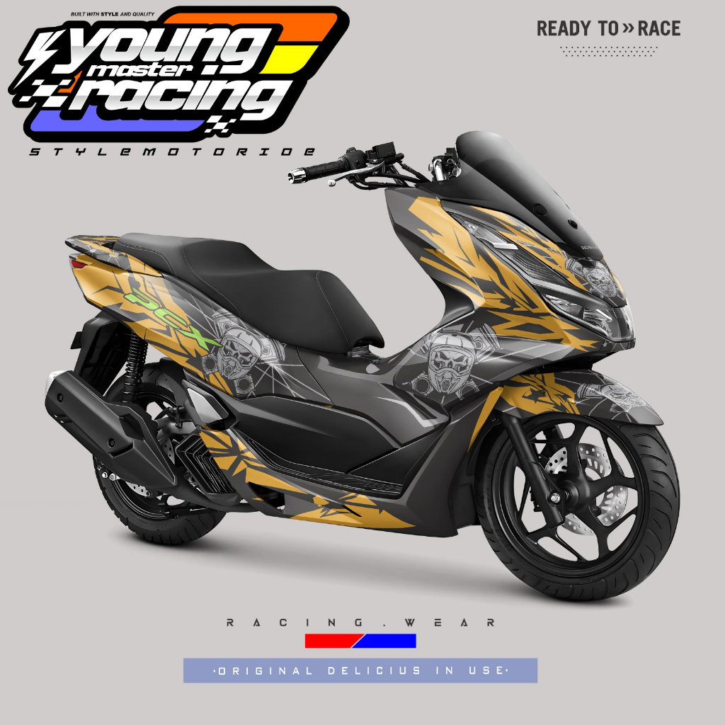 decal pcx160 /150 variasi full body,decal variasi pcx full body
