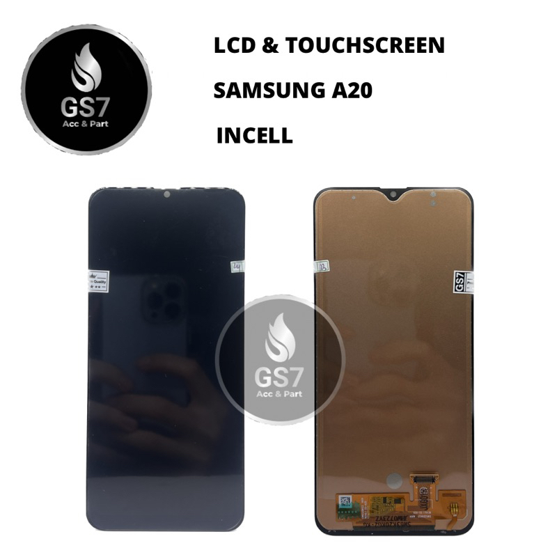 LCD TOUCHSCREEN SAMSUNG A20 FULLSET