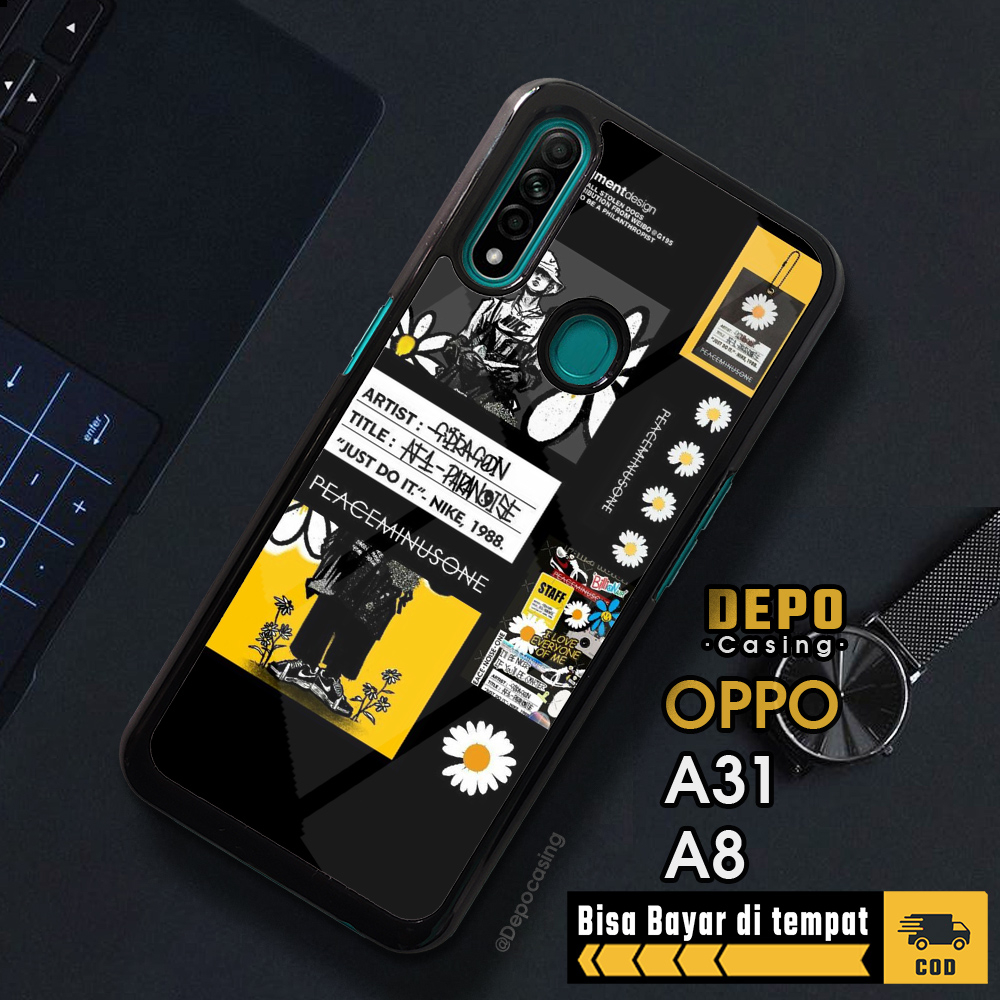 Case Oppo A31 A8 Casing Oppo A31 A8 Depo Casing [KKWS] Case Glossy Case Aesthetic Custom Case Anime 