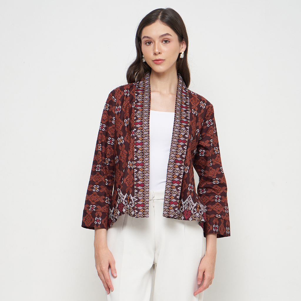 BATIK KRISNA WAHYU - BLAZER BATIK WANITA
