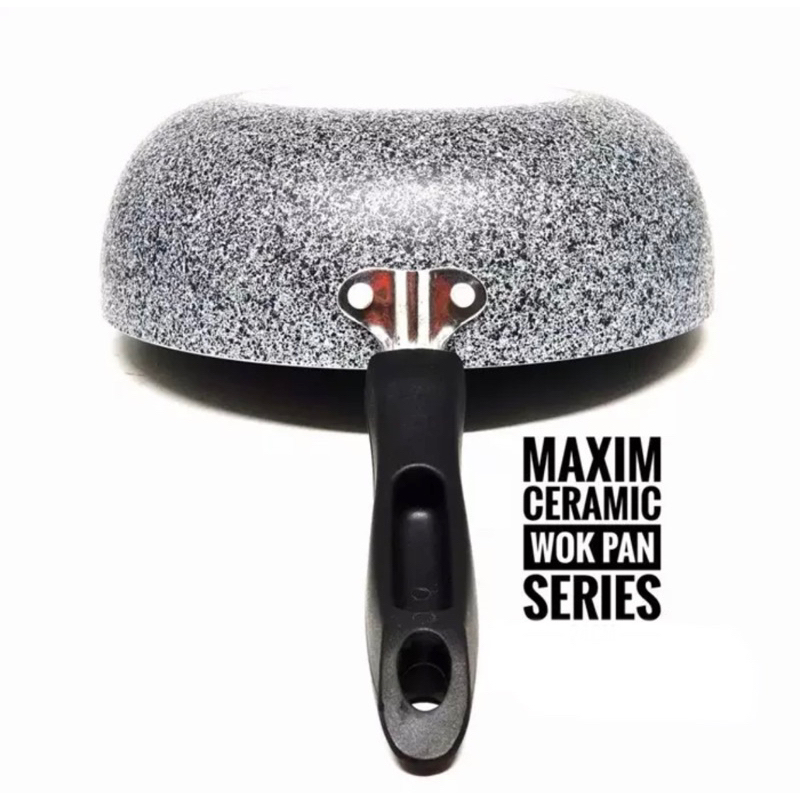 [ Maxim ] Panci / Penggorengan / Frypan / Teflon Maxim Neostone uk 20Cm - 28Cm
