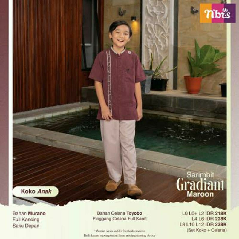 Promooo  Gradiant Sarimbit Nibras