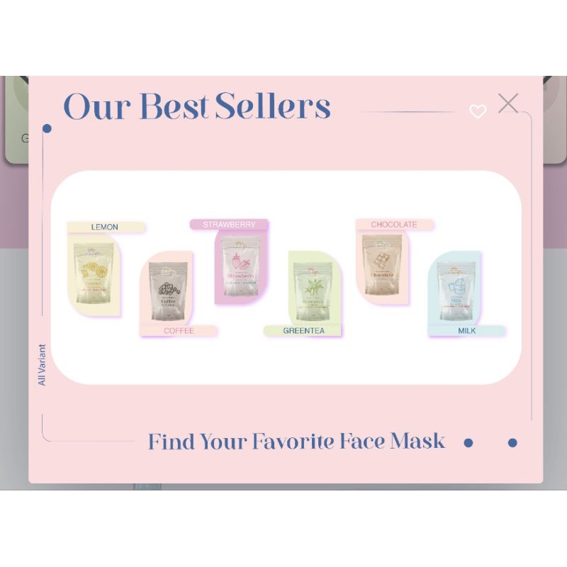 NEW Camille Beauty Mask 65gr