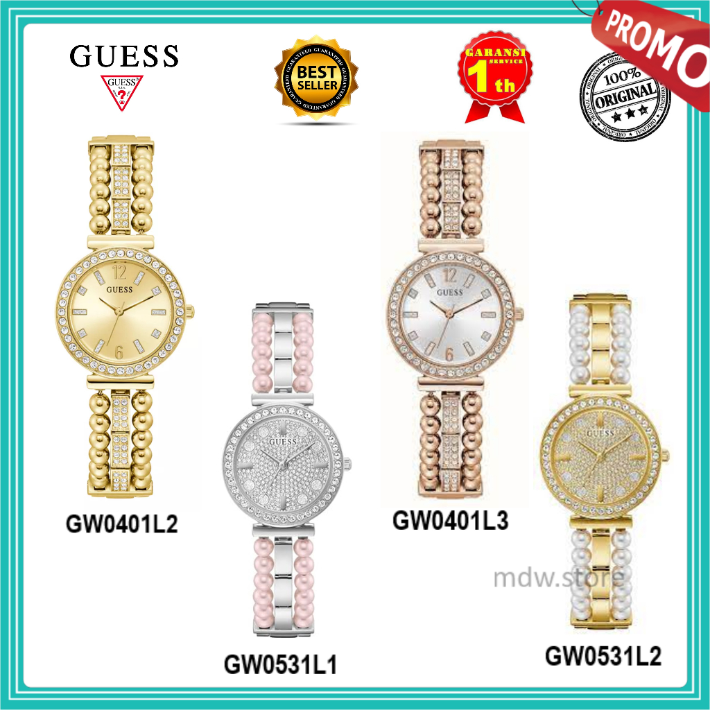 Guess Original Type GW0401L2 GW0401L3 GW0531L1 GW0531L2 Jam Tangan Wanita