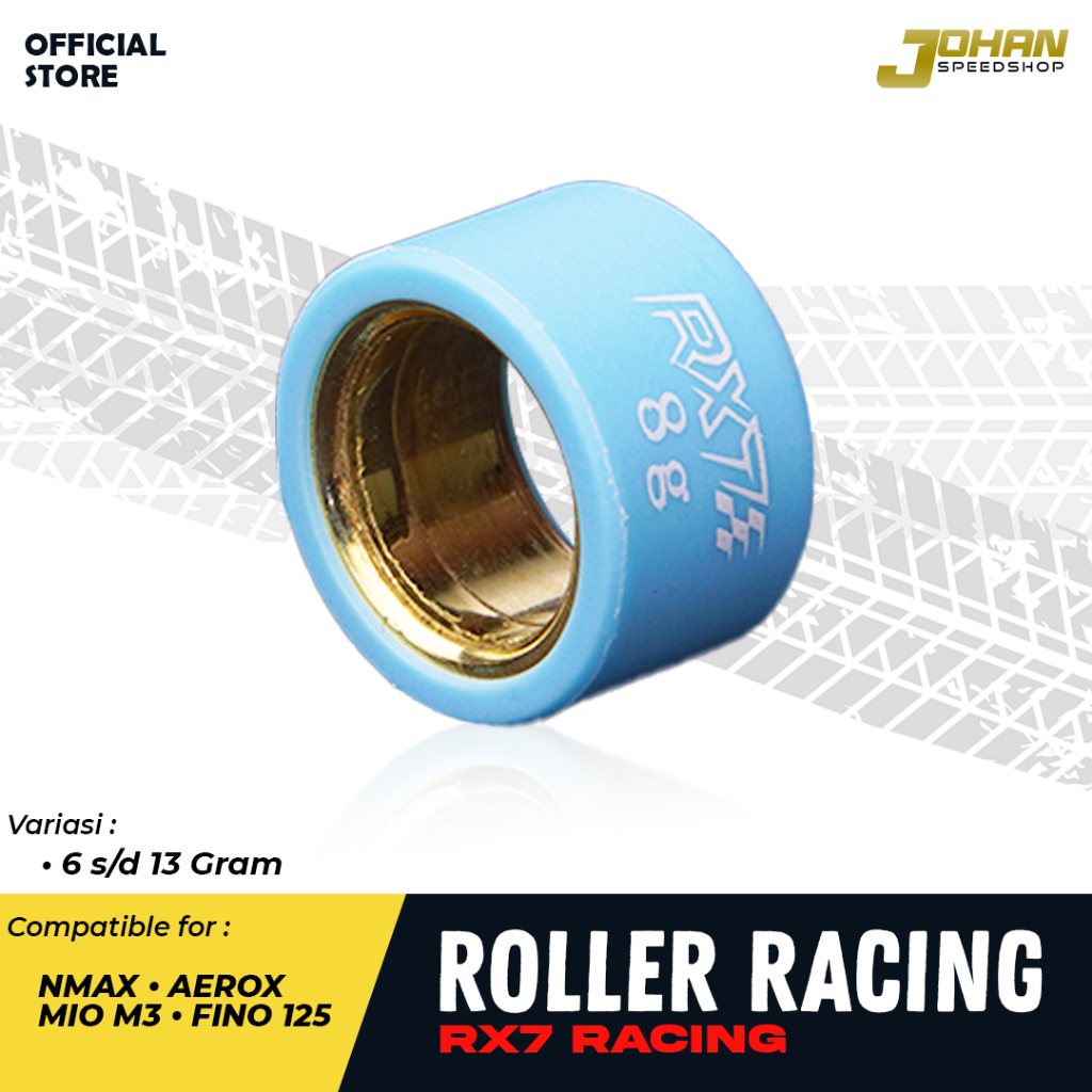Roller Rx7 Racing Nmax Aerox Mio M3 Lexy Fino Fi 125 Xride 125 Soul Gt 125 6Gram 7Gram 8Gram 9Gram 1