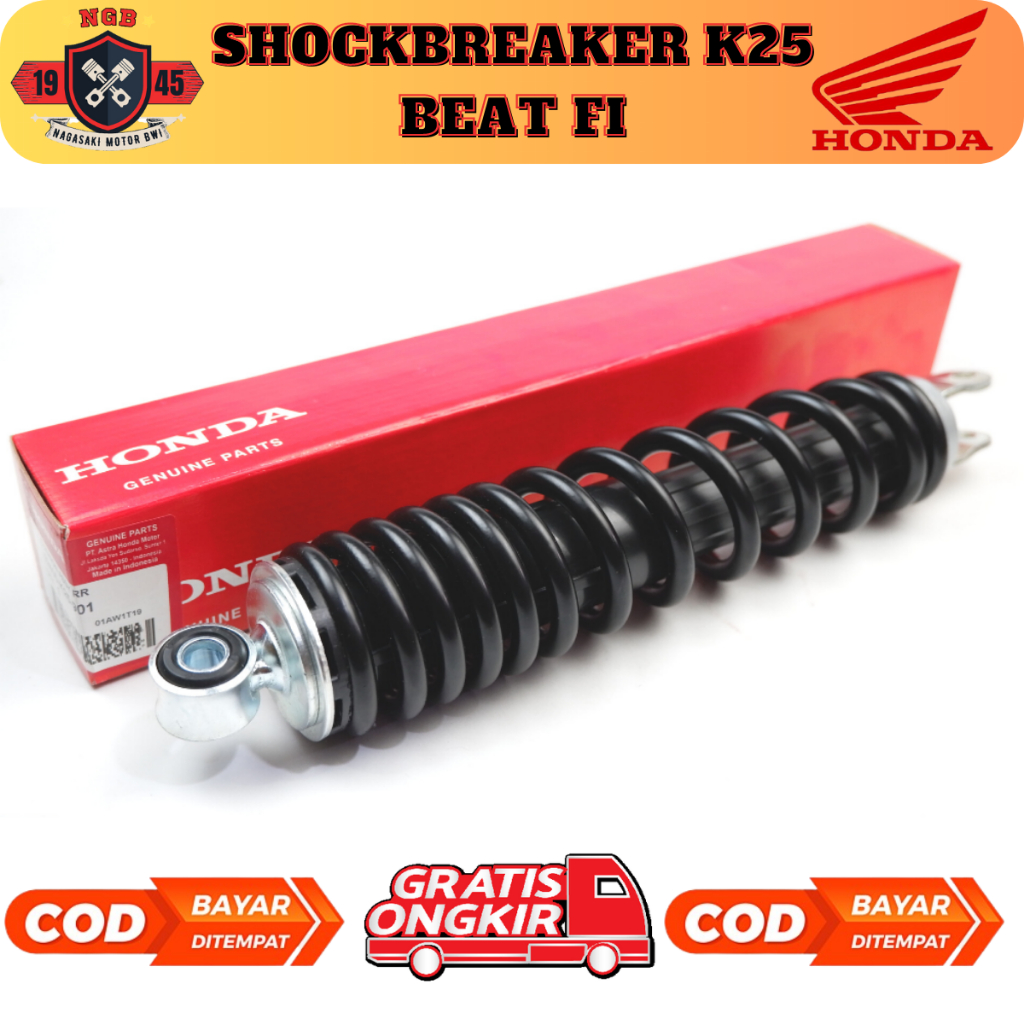 DISKON SHOCK BELAKANG BEAT FI - SOK BELAKANG BEAT ORI OEM - SOK TABUNG MOTOR BEAT - SHOKBELAKANG