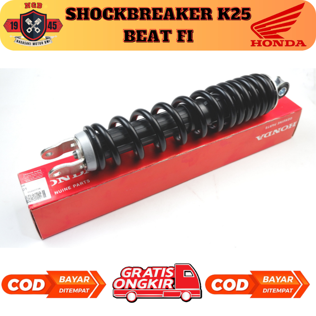 BEST SELLER SHOCK BELAKANG BEAT FI - SOK BELAKANG BEAT ORI OEM - SOK TABUNG MOTOR BEAT -
