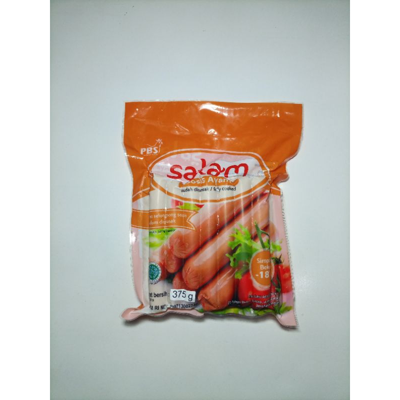 

Salam Sosis Ayam 375gr ( 15pcs )