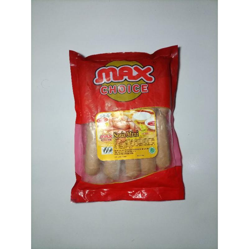 

Max Choice Sosis Mini 500gr ( 10pcs )