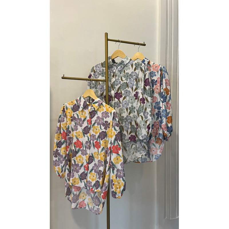 kemeja zara oversize